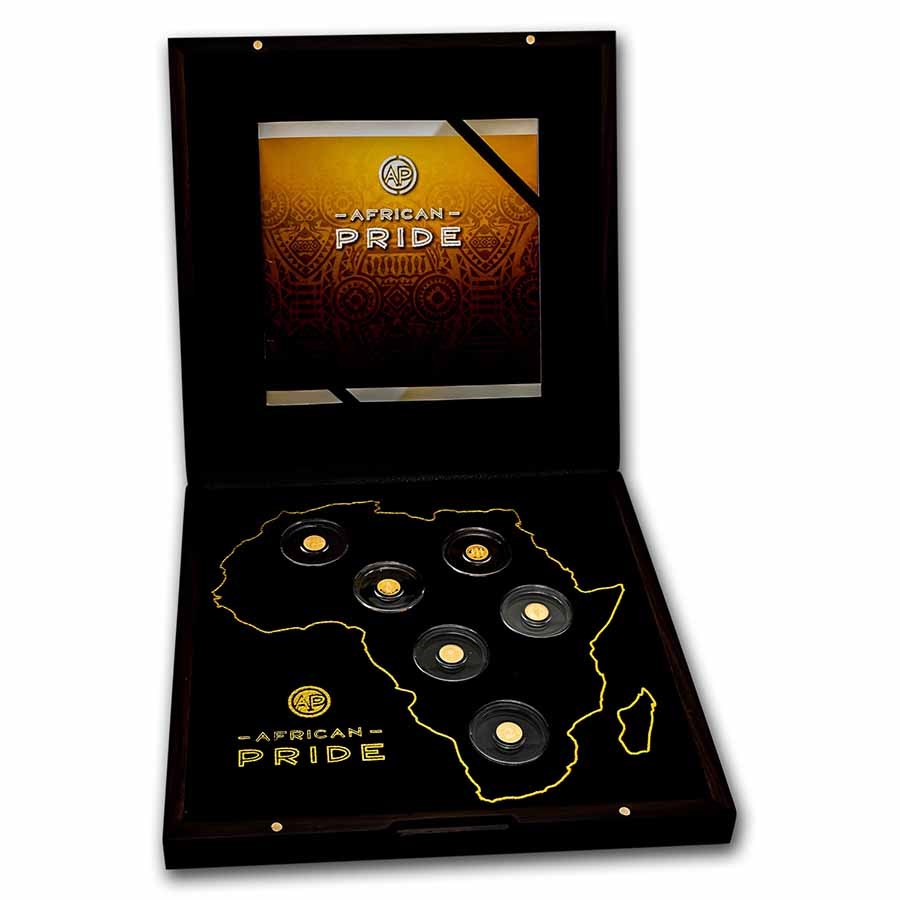 2022 African Pride 6-Coin Gold Art & Culture Set