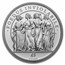 2022 Alderney 2 oz Silver Four Graces PR-70 PCGS
