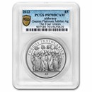 2022 Alderney 2 oz Silver Four Graces PR-70 PCGS