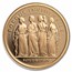 2022 Alderney Gold Sovereign Elizabeth II Four Graces Proof