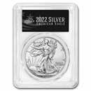 2022 American Silver Eagle MS-70 PCGS (FDI, Black Label)