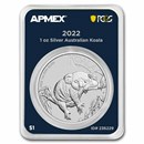 2022 AUS 1 oz Ag Koala (MintDirect® Premier Single + PCGS FS®)
