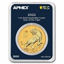 2022 AUS 1 oz Gold Lunar Year of the Tiger (MD® Premier+PCGS) 2022 AUS 1 oz Gold Lunar Year of the Tiger (MD® Premier+PCGS)