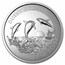2022 AUS 1 oz Silver Dolphin High Relief Proof (COA #5, w/Box)