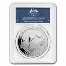 2022 AUS 1 oz Silver Dusky Dolphin MS-70 PCGS (First Day)