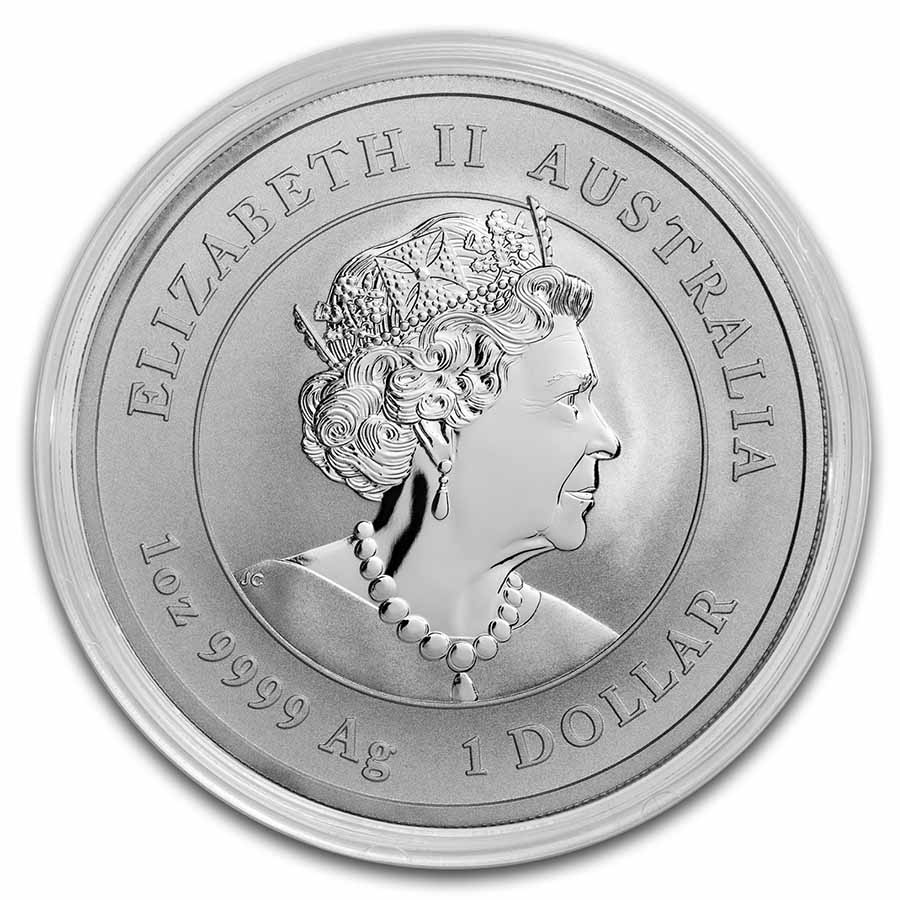 Buy 2022 AUS 1 oz Silver Lunar Tiger BU (Series III, Dragon Privy