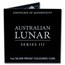 2022 AUS 1 oz Silver Lunar Tiger Proof Colorized (w/Box & COA)