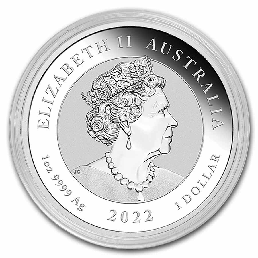 Buy 2022 AUS 1 oz Silver Phoenix Vivid Colorized BU (in Capsule