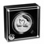 2022 AUS 5 oz Silver Swan Proof COA #2 (High Relief, w/Box & COA)