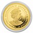 2022 Australia 1/10 oz Gold Lunar Tiger Proof (coin only)