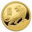 2022 Australia 1/10 oz Gold Lunar Tiger Proof (coin only)