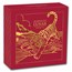 2022 Australia 1/10 oz Gold Lunar Tiger Proof (w/Box & COA)