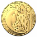 2022 Australia 1/10 oz Proof Gold $10 Kangaroo (DMGD Packaging)