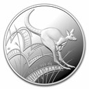 2022 Australia 1/2 oz Silver $1 Kangaroo Bounding Proof