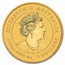 2022 Australia 1/20 oz Gold Lunar Tiger BU (Series III)