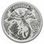 2022 Australia 1/4 oz Platinum Phoenix BU