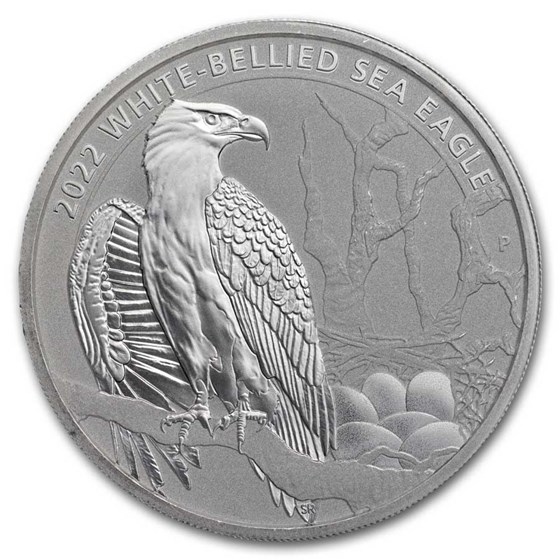 2022 Australia 1.5 oz Silver White Bellied Eagle Coin BU 2022 Australia 1.5 oz Silver White Bellied Eagle Coin BU