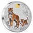 2022 Australia 1 kilo Silver Lunar Tiger BU (Gold Privy)