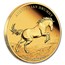 2022 Australia 1 oz Gold Australian Brumby Proof (w/Box & COA)