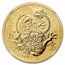 2022 Australia 1 oz Gold Chinese Myths & Legends Dragon NGC MS-70
