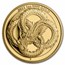 2022 Australia 1 oz Gold Dragon PR-70 PCGS (FS)