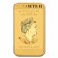 2022 Australia 1 oz Gold Dragon Rectangular Coin BU