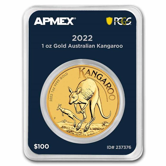 2022 Australia 1 oz Gold Kangaroo (MDP + PCGS Single)