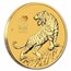 2022 Australia 1 oz Gold Lunar Tiger BU (Series III)