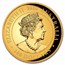 2022 Australia 1 oz Gold Swan Proof (HR, w/Box & COA)
