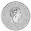 2022 Australia 1 oz Platinum Lunar Tiger BU (Series III)