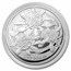 2022 Australia 1 oz Silver $1.00 Wildflowers - Waratah BU