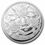 2022 Australia 1 oz Silver $1.00 Wildflowers - Waratah BU
