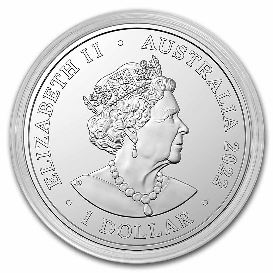 Buy 2022 1 oz Silver $1 Australia Sumatran Elephant | APMEX