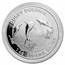 2022 Australia 1 oz Silver $1 Dusky Dolphin BU