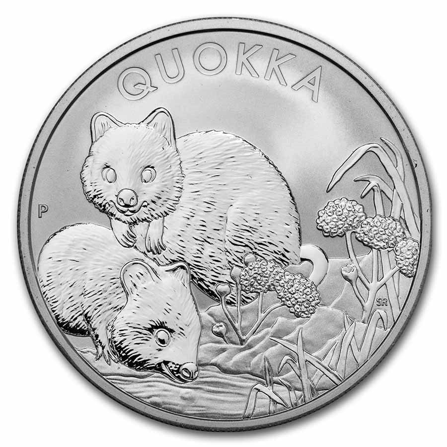 2022 Australia 1 oz Silver Australian Quokka BU