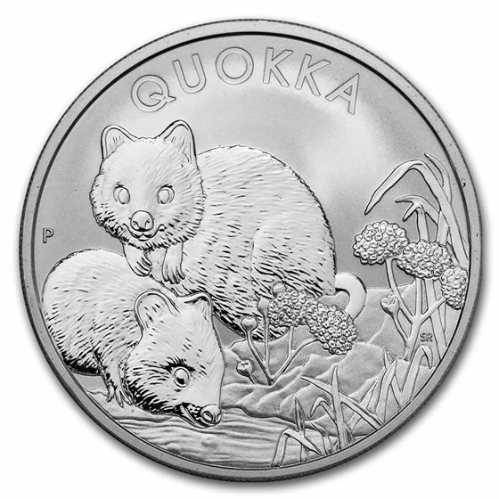 2022 Australia 1 oz Silver Australian Quokka BU 2022 Australia 1 oz Silver Australian Quokka BU