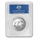 2022 Australia 1 oz Silver Dolphin PR-70 PCGS (First Strike, HR)