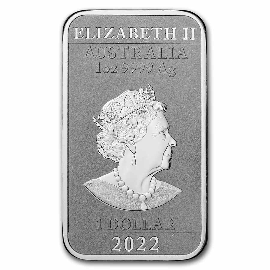 2022 Australia 1 oz Silver Dragon Rectangular Coin BU | eBay