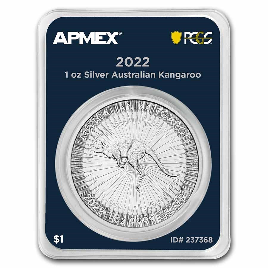Buy 2022 Australia 1 oz Silver Kangaroo (MD® Premier+PCGS) APMEX