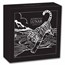 2022 Australia 1 oz Silver Lunar Tiger Proof (w/Box & COA)