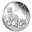 2022 Australia 1 oz Silver Lunar Tiger Proof (w/Box & COA)