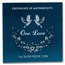2022 Australia 1 oz Silver One Love Proof