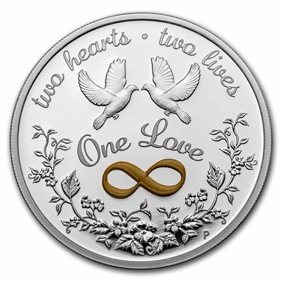 2022 Australia 1 oz Silver One Love Proof 2022 Australia 1 oz Silver One Love Proof