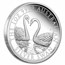 2022 Australia 1 oz Silver Swan Proof (w/Box & COA)