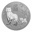 2022 Australia 10 kilo Silver Lunar Tiger BU (Series III)
