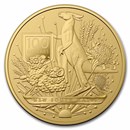 2022 Australia $100 1 oz Gold Coat of Arms - New South Wales BU
