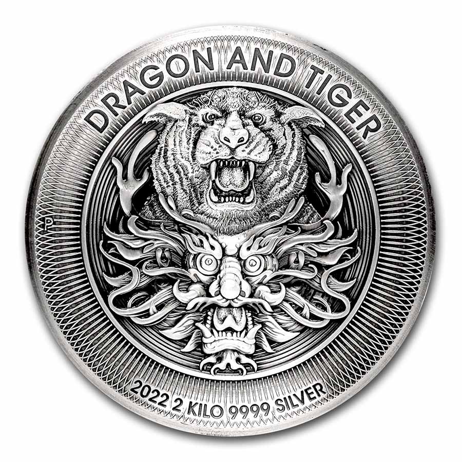 オーストリアアジア　タイガー銀貨 オーストリアアジア タイガー銀貨