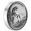 2022 Australia 2 oz Silver Australian Brumby High Relief PF