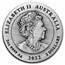 2022 Australia 2 oz Silver Year of the Tiger Antiqued