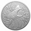 2022 Australia 5 oz Silver Great White Shark BU